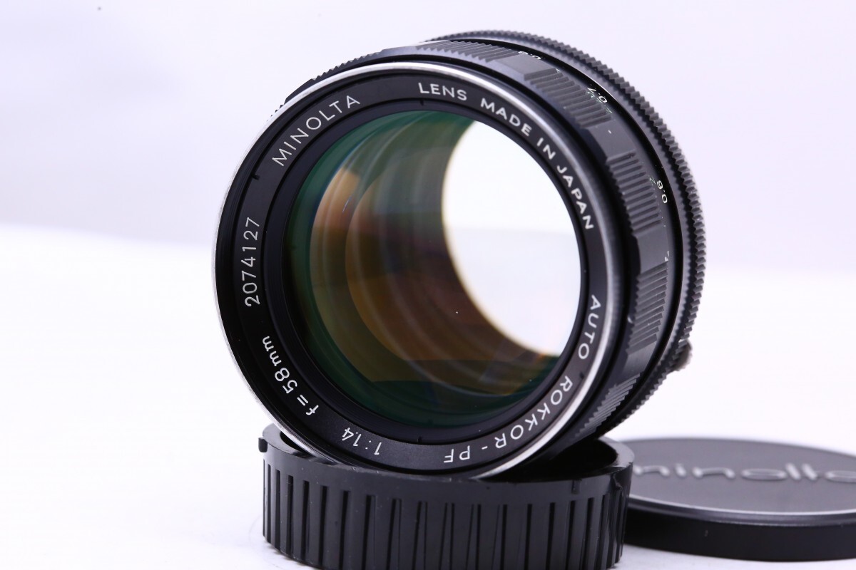 2025年最新】Yahoo!オークション -rokkor-pf 58mm f1.4の中古品 2025年最新】Yahoo!オークション -rokkor-pf 58mm f1.4の中古品