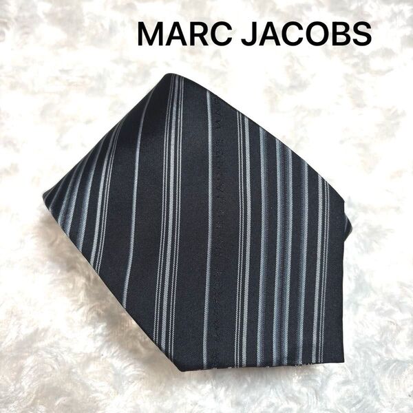 MARC JACOBS ストライプ ネクタイ シルク100
