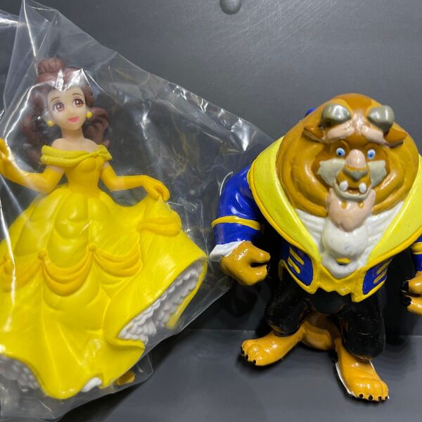 ディズニー美女と野獣 ミニフィギュア (ビーストとベル)