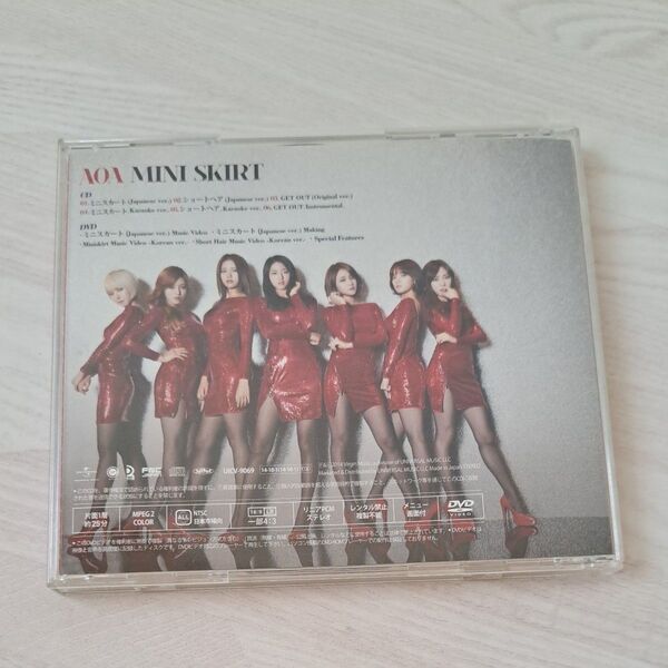 AOA MINI SKIRT CD+DVD
