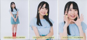 HKT48 渡部愛加里 早送りカレンダー ATCホール 2018.6.23 会場 生写真 3種コンプ