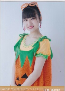 HKT48 伊藤優絵瑠 AKB48グループ トレーディング大会 2019.10 生写真