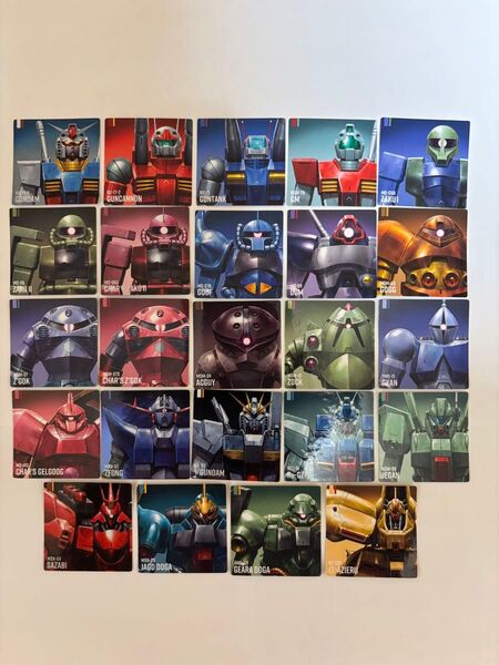 ガンダムポテコシール24種セット