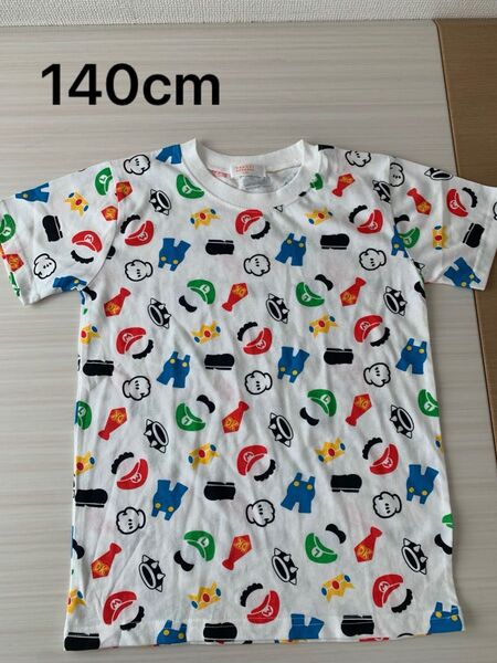 未使用 訳あり 任天堂 スーパーマリオ Tシャツ 男の子 半袖 140cm