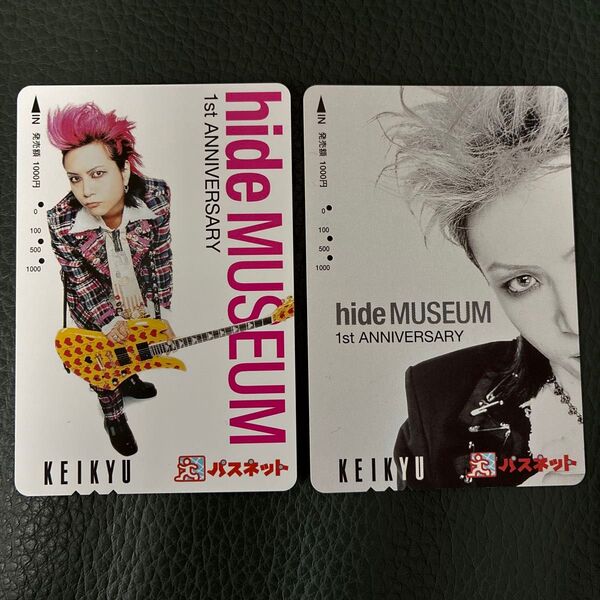hide MUSEUM 1st ANNIVERSARY (使用済みパスネット)