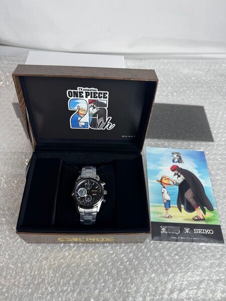 ONE PIECE × SEIKO TVアニメ25周年記念ウオッチ 限定5000本 レア ワンピース セイコー 25th