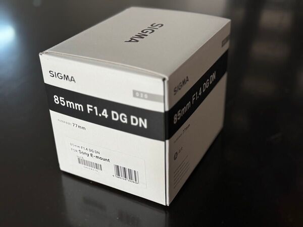 新品未開封【ソニーEマウント】SIGMA 85mm F1.4 DG DN | Art
