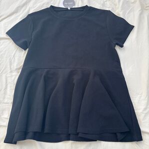 半袖 Tシャツ カットソー coca エンボス 黒