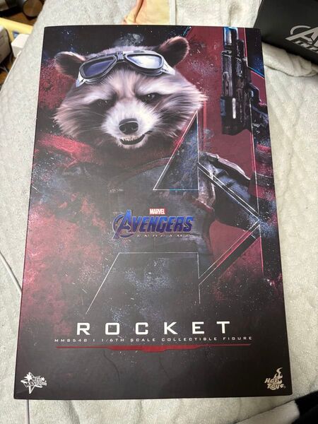 【開封品】MARVEL HOT TOYS MOVIE MASTERPIECE ロケット