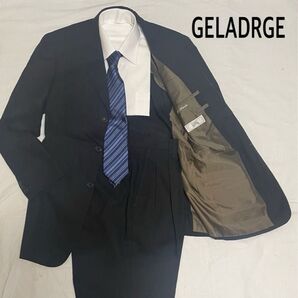 GLEADRAGE ブラック ストライプ YA5 2タック スーツ上下 セット