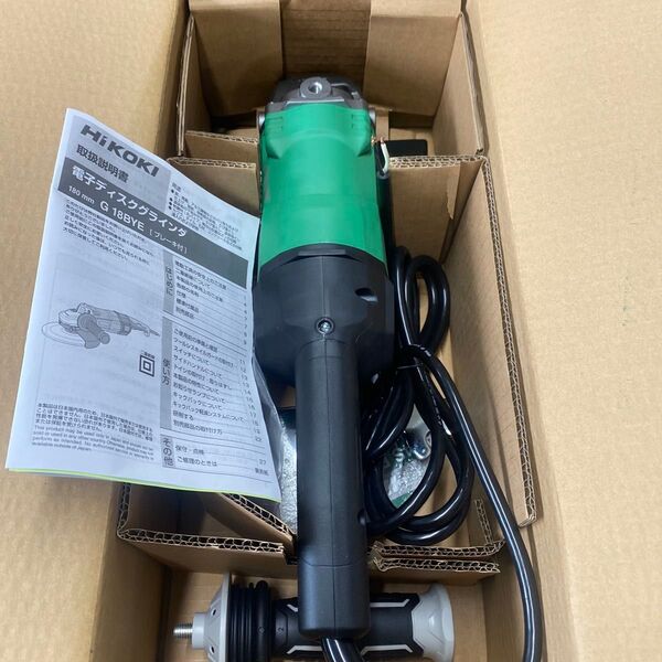 ハイコーキ 200V 180mm 電子ディスクグラインダ G18BYE(S)