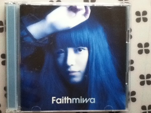 CD＋DVD miwa「Faith」初回盤カラートレイ