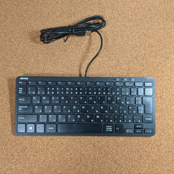 有線 コンパクトキーボード USB Type-A接続