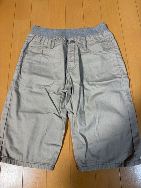 子供用 ハーフパンツ 150cm ベージュ おしゃれ