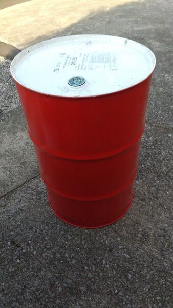 200Lドラム缶赤