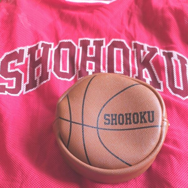 SLAMDUNK 湘北デザイン ポーチ付き メッシュ エコバッグ