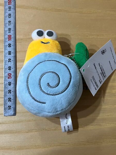鈴鹿サーキット でんでん ぬいぐるみ マスコット ストラップ かたつむり
