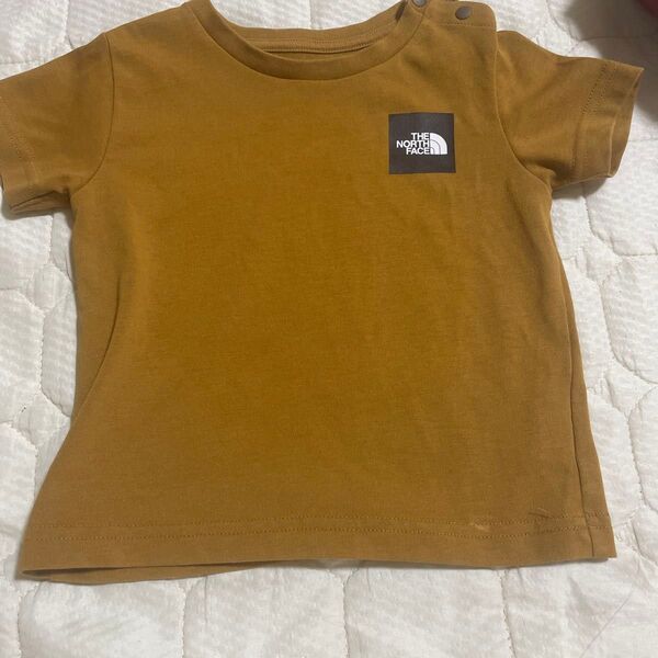 THE NORTH FACE ベビー服 Tシャツ ブラウン