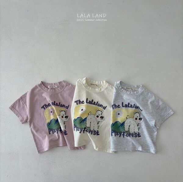 LALALAND forest tee 韓国子供服