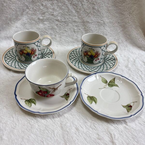 Villeroy&Boch カップ& ソーサーのセット