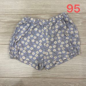 ショートパンツ 95 花柄 バースデイ デイジー ショーパン 半ズボン 女の子 キッズ 短パン