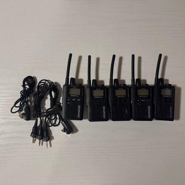 KENWOOD トランシーバー 5個セット