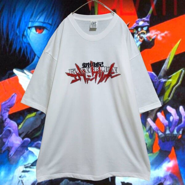 【新品】新世紀エヴァンゲリオン綾波レイTシャツ ビックシルエット