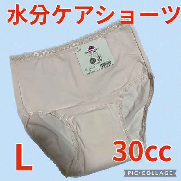 レディース 抗菌防臭 水分ケアショーツ Lサイズ 尿漏れパンツ 失禁ショーツ 失禁パンツ