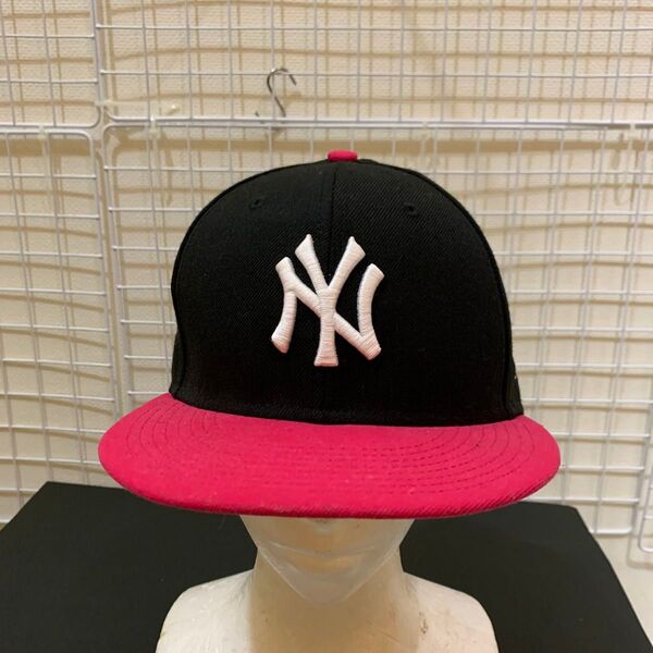 【試着のみ美品】NEW ERA ニューエラ ニューヨークヤンキース ヤンキース キャップ 帽子 9FIFTY ブラック ワンサイズ