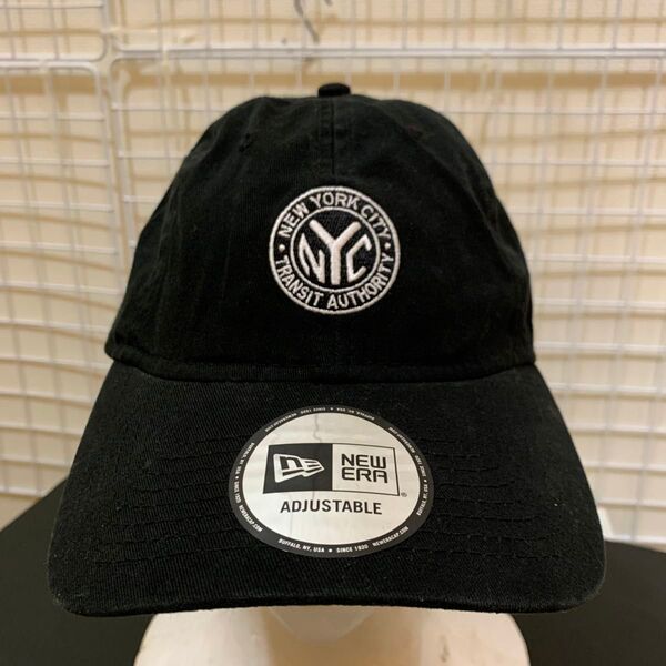 【試着のみ美品】NEW ERA ニューエラ ニューヨークシティー キャップ 帽子 ブラック ワンサイズ