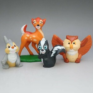  Disney Bambi happy mi-ru toy PVC figure set McDonald's Australia 