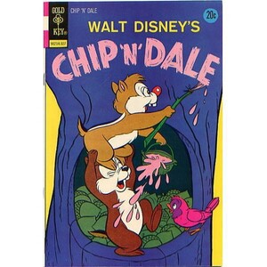 ディズニー　チップ＆デール　GOLD KEY　コミック誌　『Chip 'n' Dale』 No.22　1973年　USA