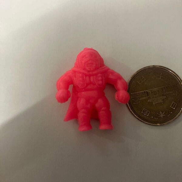 ネプチューンマン キンケシ パチモノ 消しゴム キン肉マン 無版権 ピンク