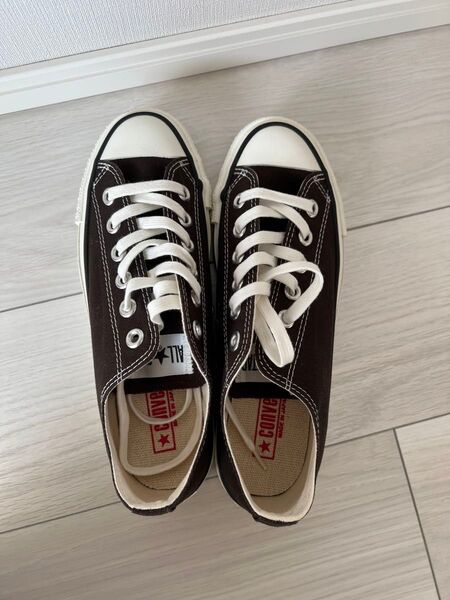 converse CONVERSE CANVAS all star 日本製 made in japan 新品 ブラウン