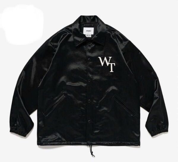 wtaps ダブルタップス コーチジャケット ナイロン ブラック