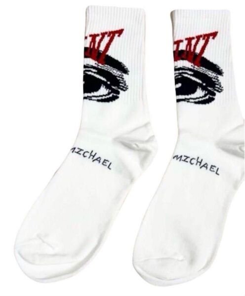 セントマイケル 靴下 ソックス SOCKS Saint Mxxxxxx 白