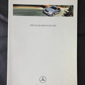 【メルセデス・ベンツ Eクラス セダン】カタログ Mercedes-Benz E240 E320, E500, E55 AMG W211 Sedan 2003年 送料無料