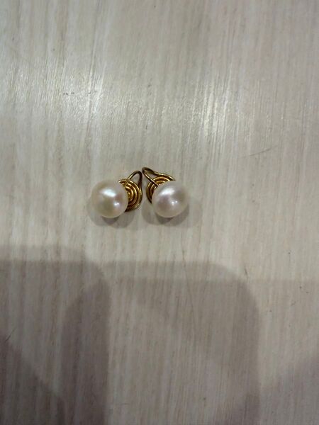パール ノンホールピアス