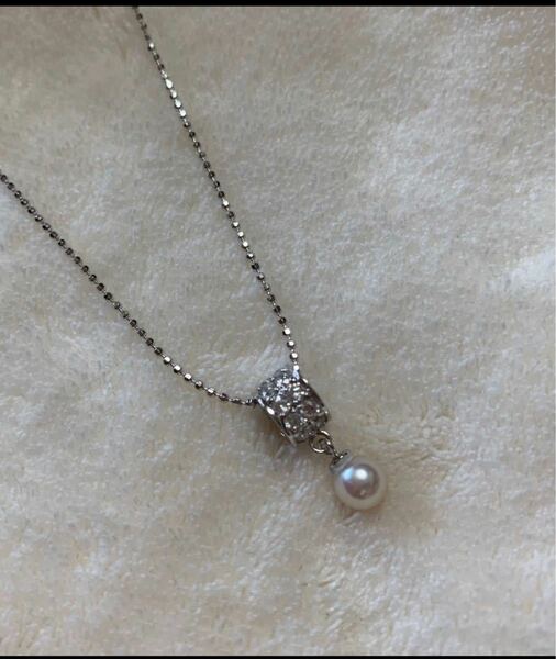 清楚な真珠　アコヤパール　6ミリ　ネックレス　伊勢志摩産真珠