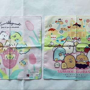 〈新品〉すみっコぐらし ハンカチ 2枚セット キャラクターハンカチ