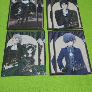 黒執事 緑の魔女編 オリジナルA4クリアファイル全4種×2セット 計8枚