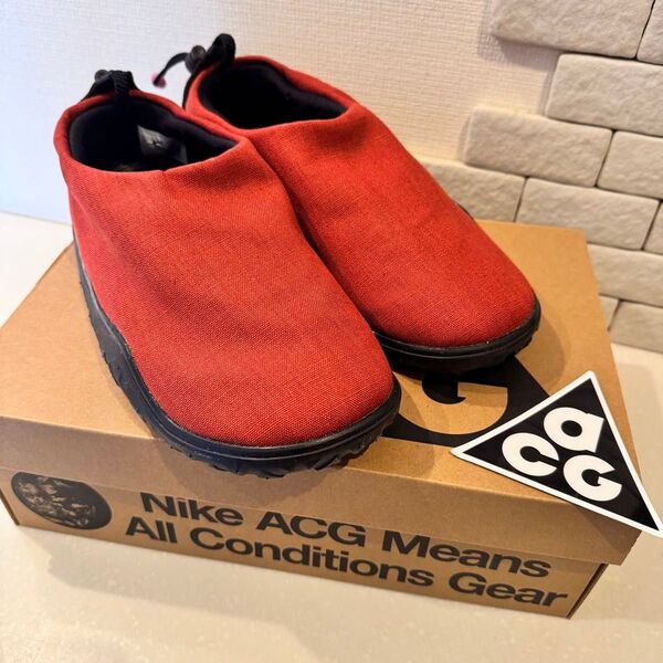 【新品未使用】NIKE ACG モック 26.5cm スリッポン オレンジ アウトドア◎ 人気サイズ◎