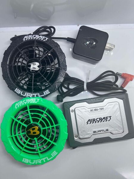 ツ 空調服 バートルエアークラフトBURTLE AIRCRAFT フルセット 19V