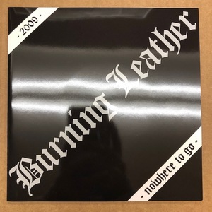 EP Burning Leather G.A.T.E.S / Nowhere To Go / Dust ブラック・レザー・カバー付 HG Fact HG-249 スプリット