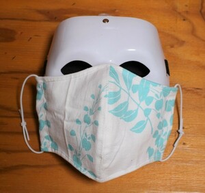  hand made solid mask cover!(F)15 for adult peace pattern leaf print 