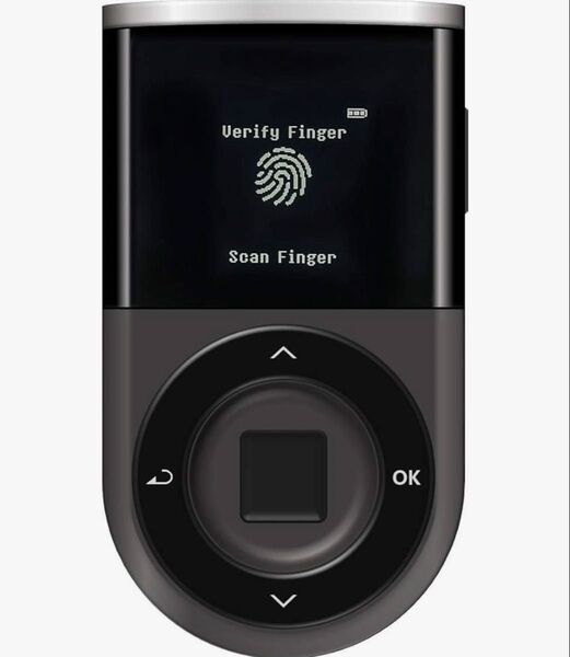 D'CENT Biometric hardware wallet ハードウェアウォレット