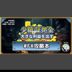 ★これ1冊で「少額証拠金で大きな利益を出すFX」を徹底的に学べる【FX攻略本】★一度に数十万円の証拠金を入金せずに学べる方法