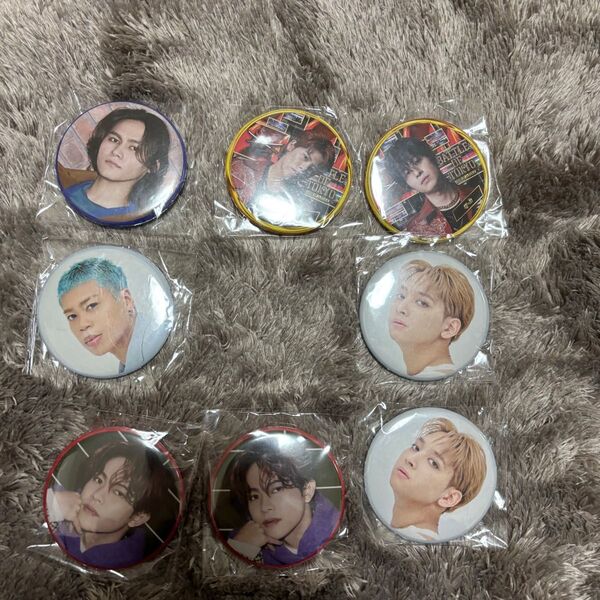 BATTLE OF TOKYO 缶バッジ ・RAMPAGE LIVEツアー缶バッジ8個セット