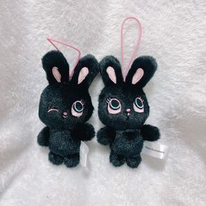 foxy illustrations BUNNY マスコット 2個