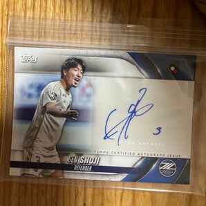 昌子 源 FC町田ゼルビア サインカード 2024 Topps 直筆サイン Jリーグ